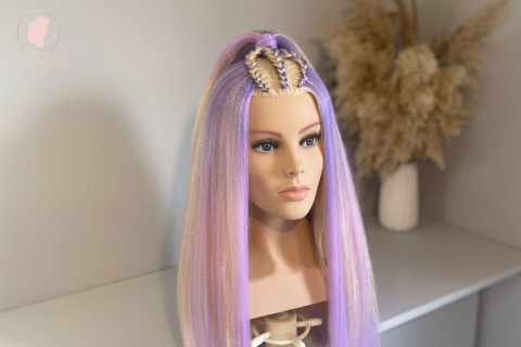 Nyitott póthajas fonás