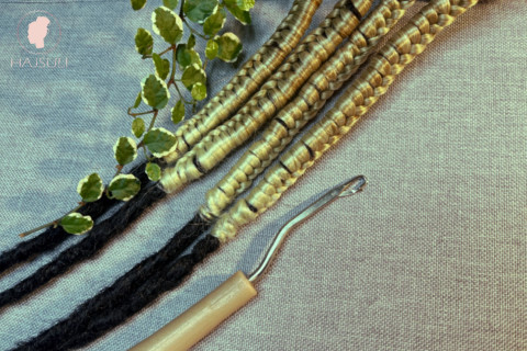 Szimpla végű műrasztatincs befonása 1. verzió