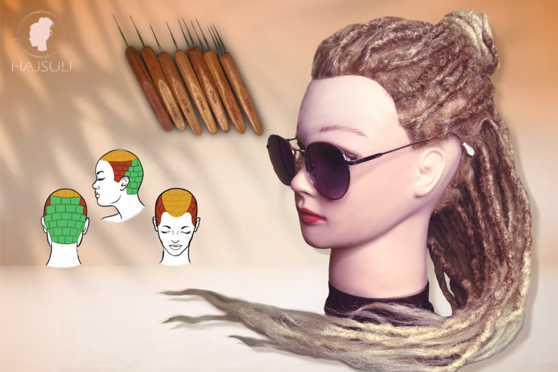 Kép a Raszta készítés természetes (lissotrich-európai típusú) hajból kurzusról